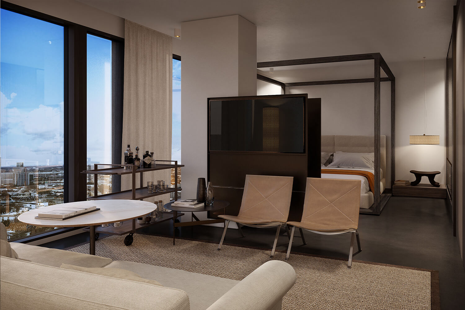 Roomers ParkView Junior Suite Skyline